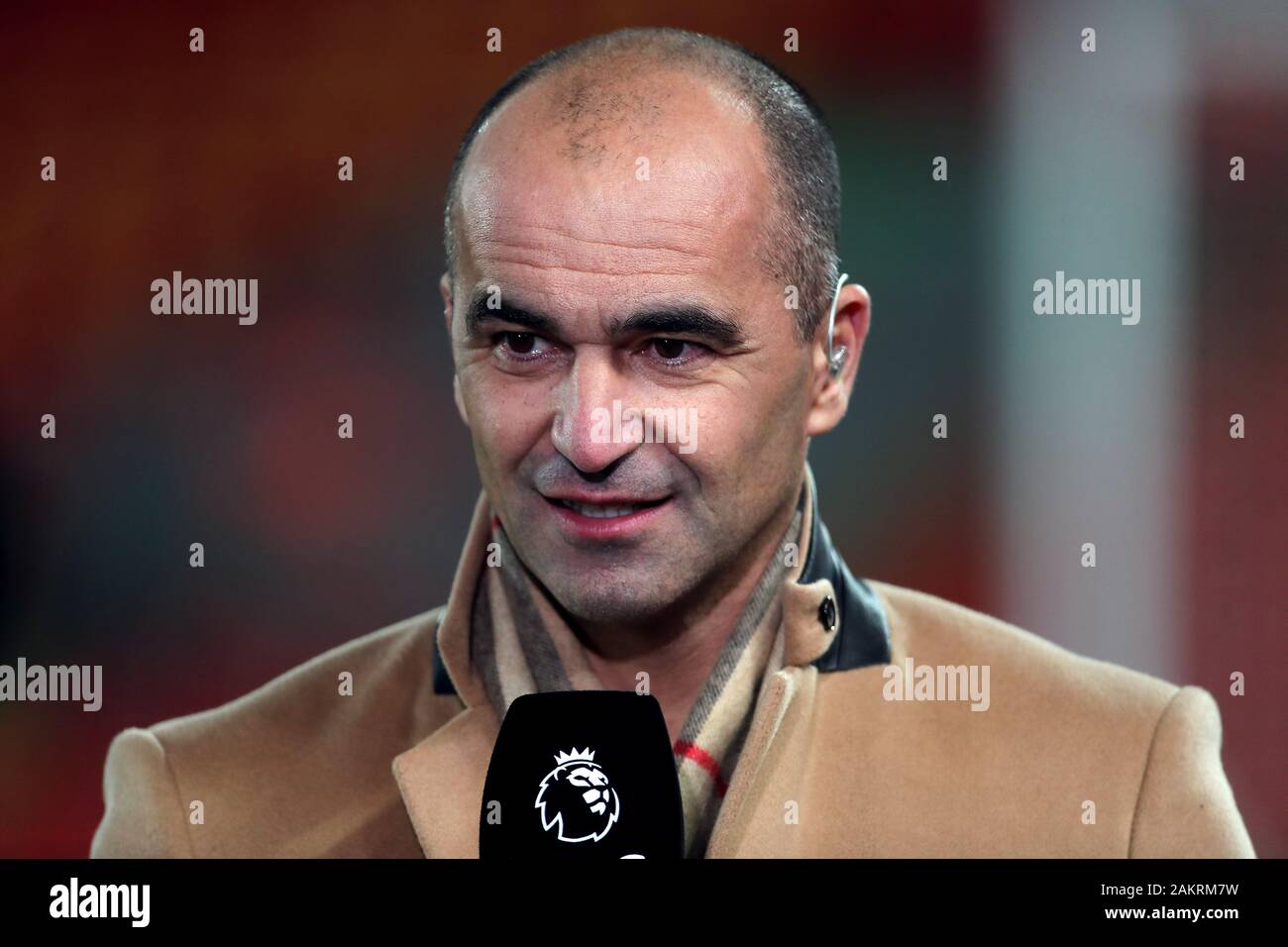 Amazon prime tv presenter roberto martinez hires stock photography and
