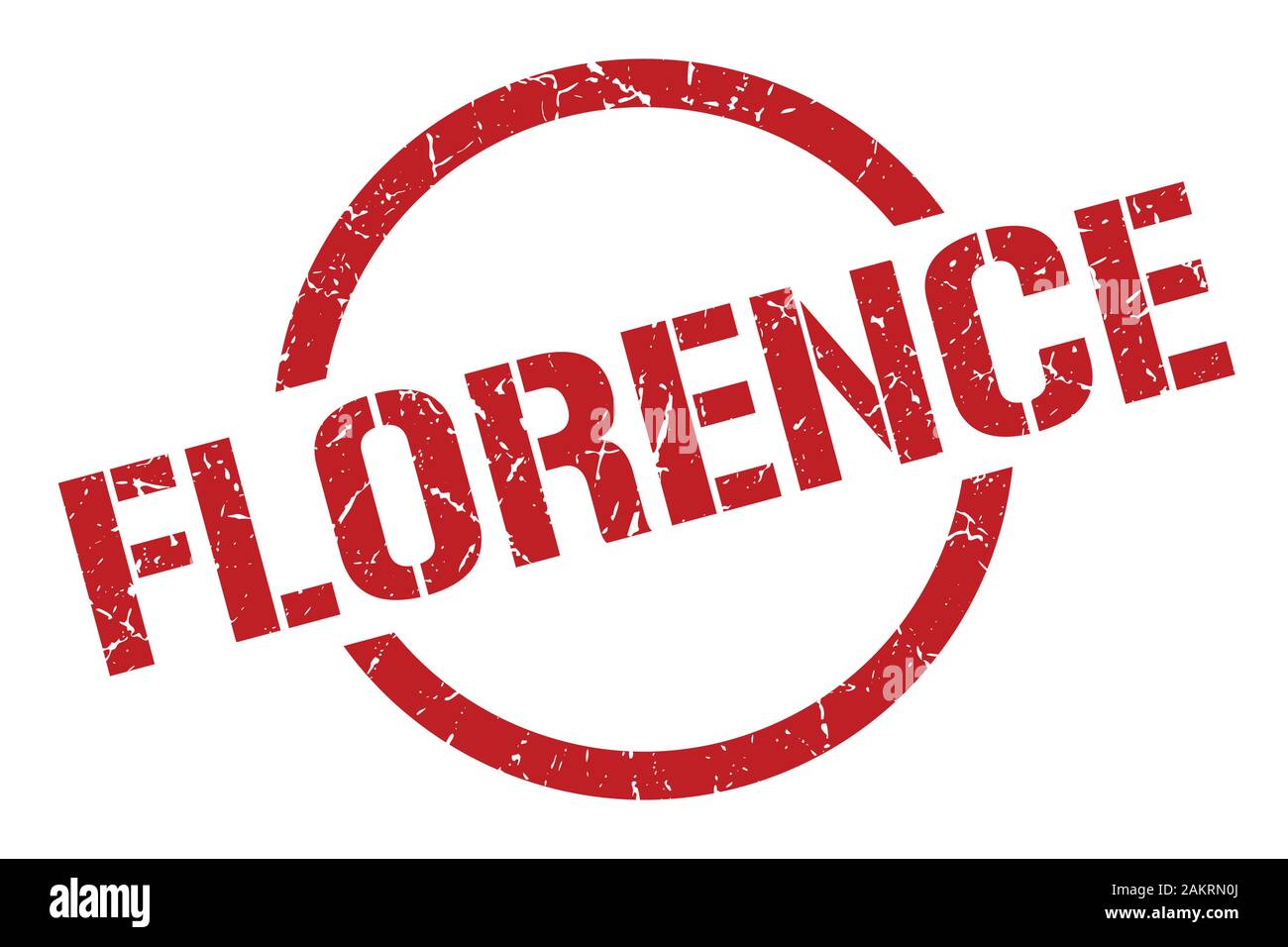 Florence Stamp Stock Vector Images - Alamy