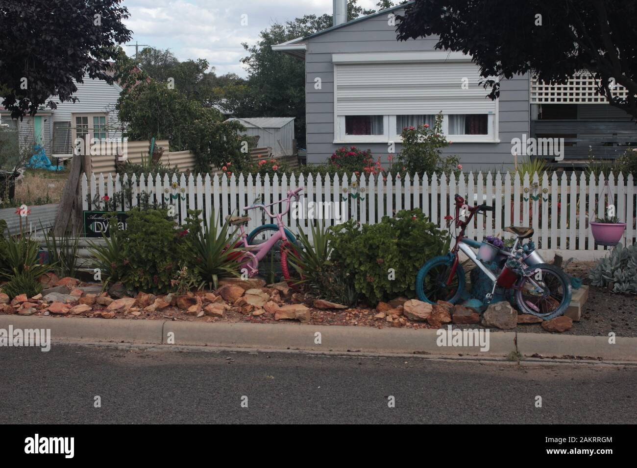 Country town Victoria Australia Stock Photo