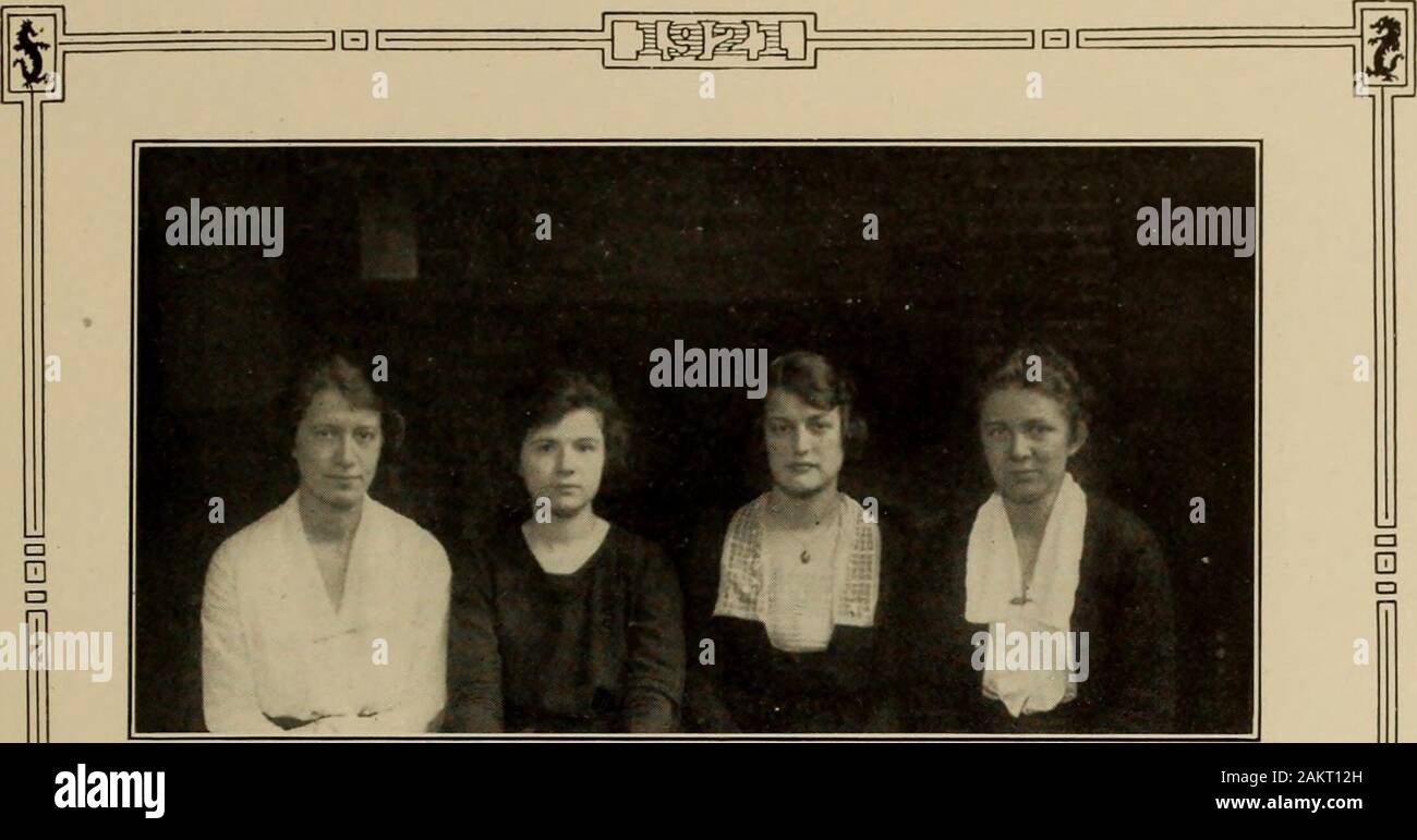 Class of 1921 . X ilnntljly loari Editor-in-Ch iefEdith Bayles Business  ManagerDorothy Stearns ? Assistant Business Managers Dorothy Schuyler Freda  Haas ? 0 a Clarinda BuckDorothy Butts Editors Marion ElletFlorence Wolfe AH?
