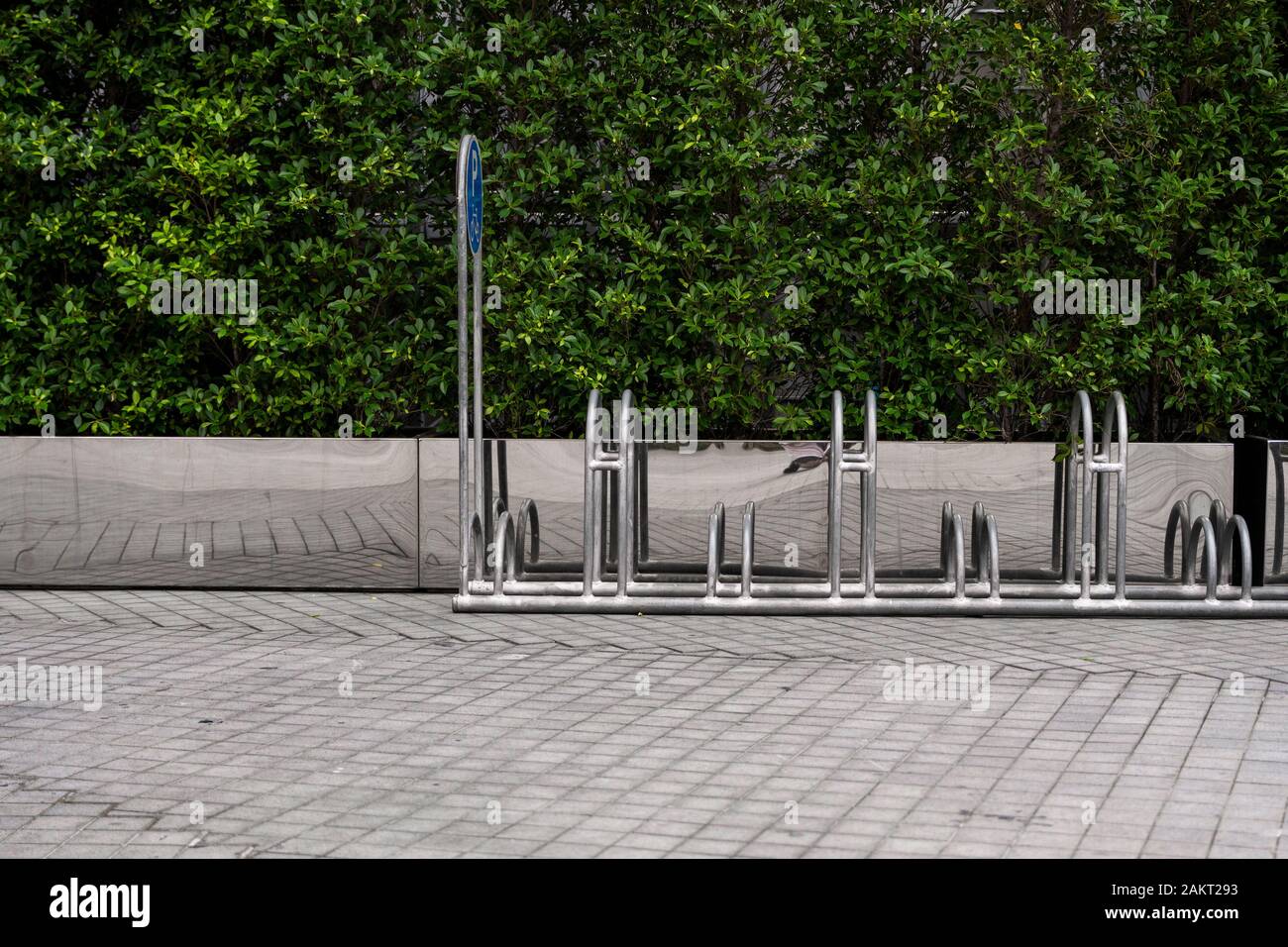 Empty Bicycle Rack High Resolution Stock Photography and Images - Alamy
