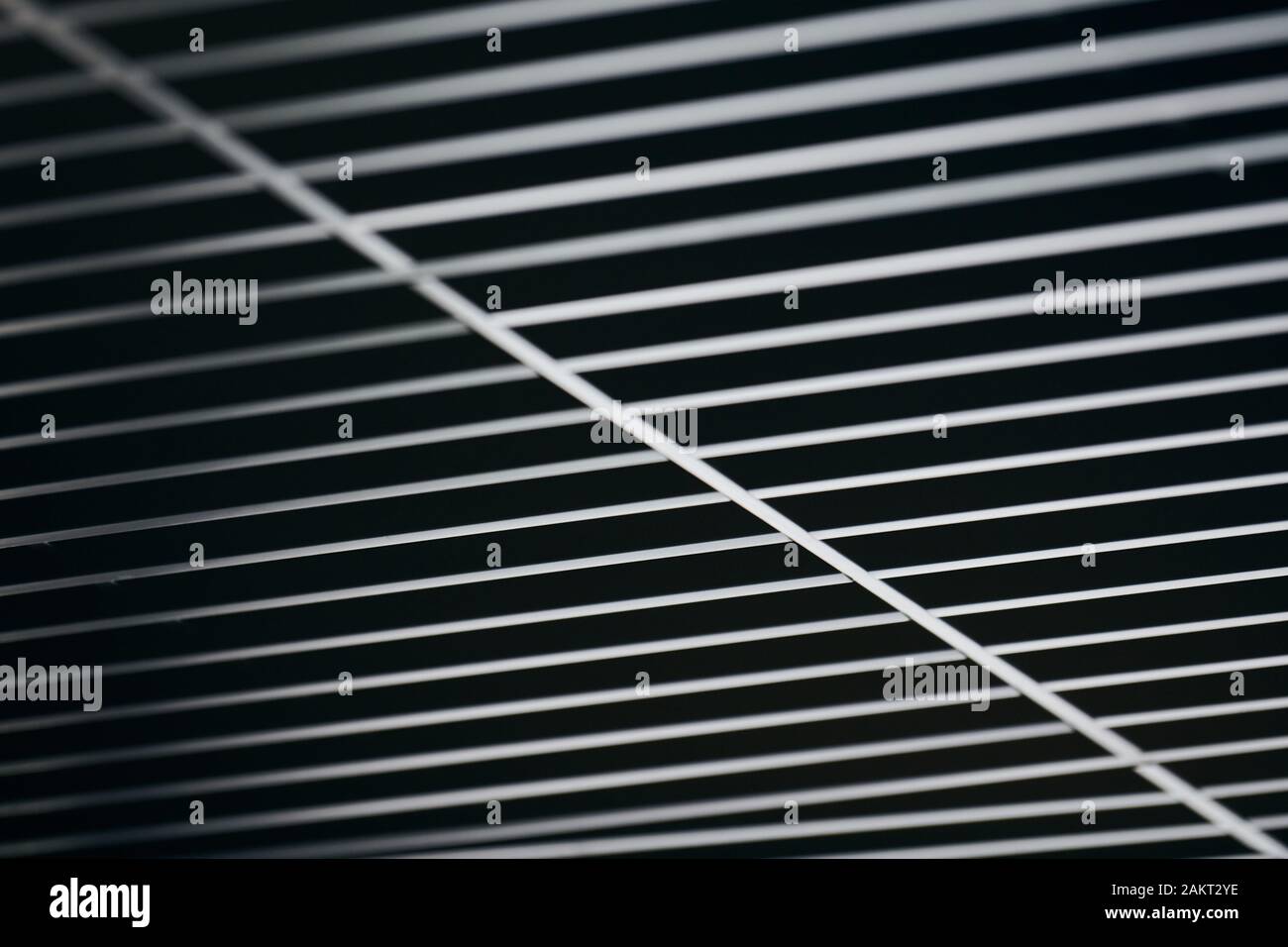 Office Grille Ceiling Modern Black Metal Grille Ceiling