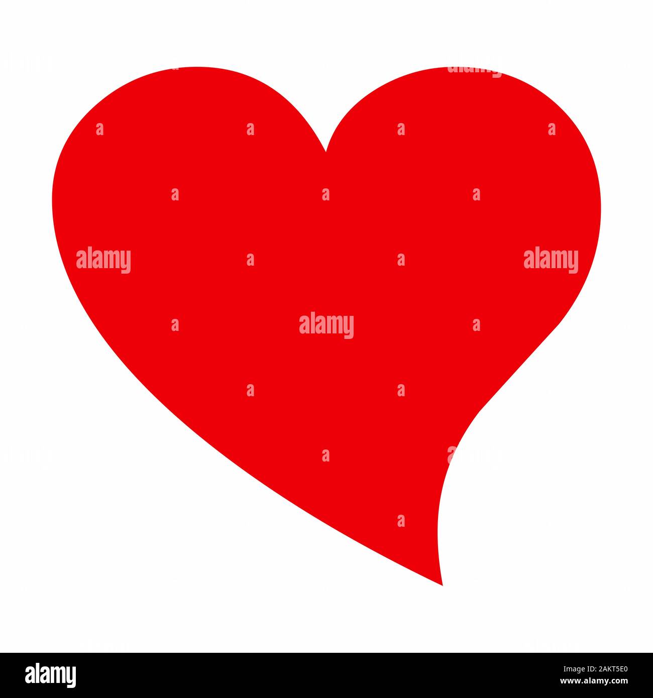 Red heart icon Stock Vector