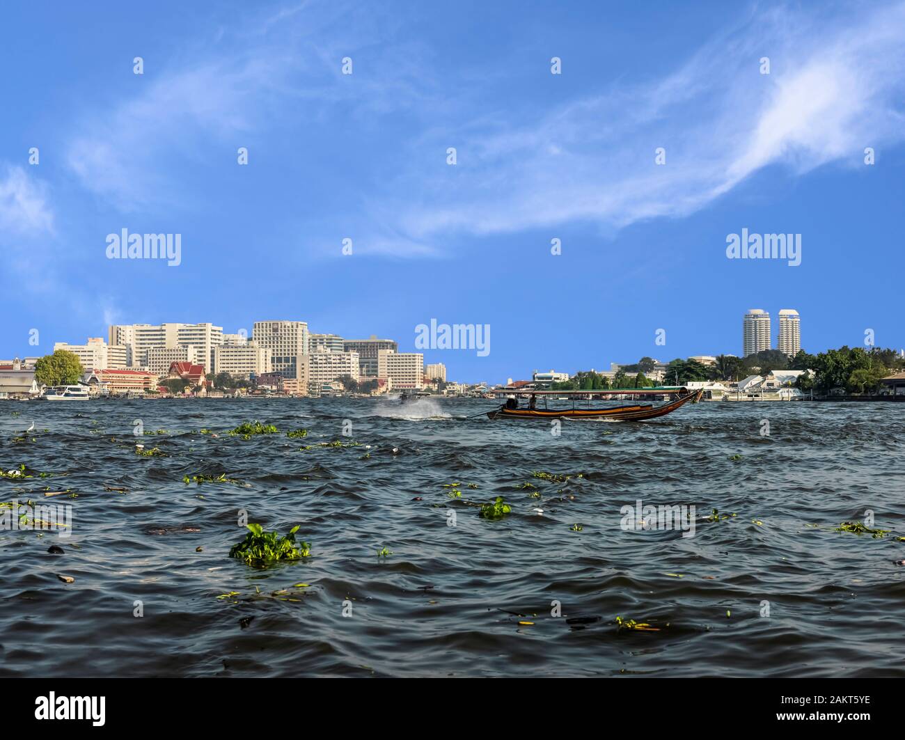Chao Phraya River. Bangkok. Thailand Stock Photo