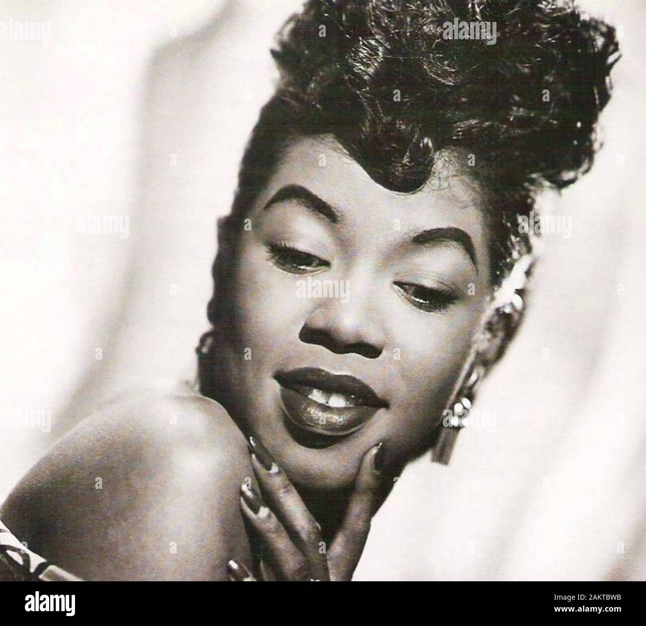 SARAH VAUGHAN Promotional Photo Of American Jazz Singer About 1955 ...