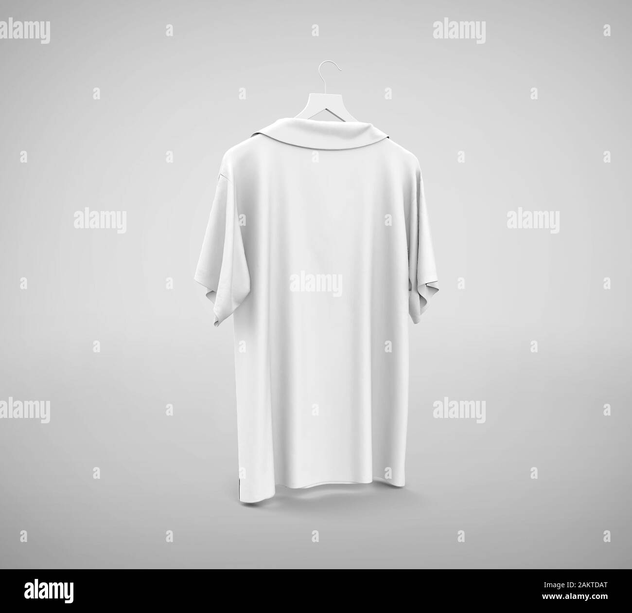 Download Blank White Polo Shirt Mockup Clear Male White Polo Shirt Mockup 3d Rendering Isolated On Light Background Short Sleeves Cotton Dress With Collar Stock Photo Alamy