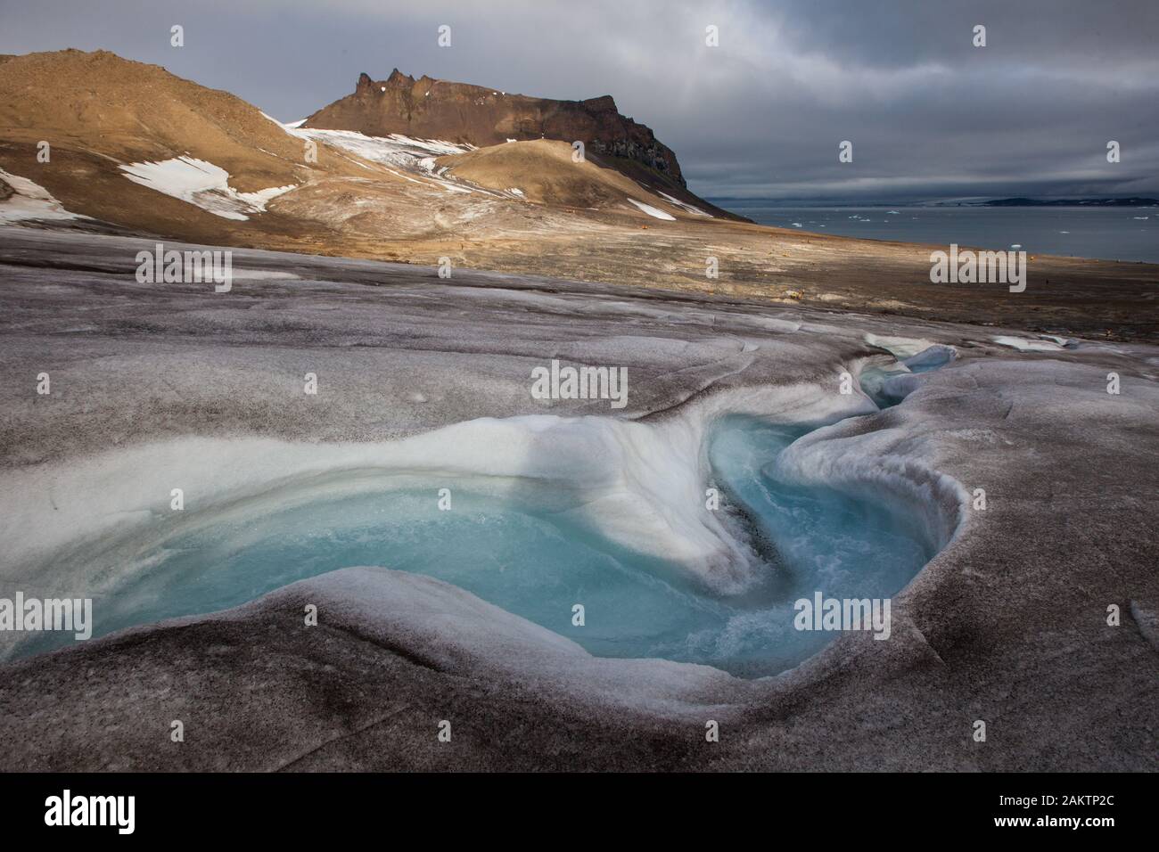 Champ Island, Franz Josef Land, Russian Arctic Stock Photo