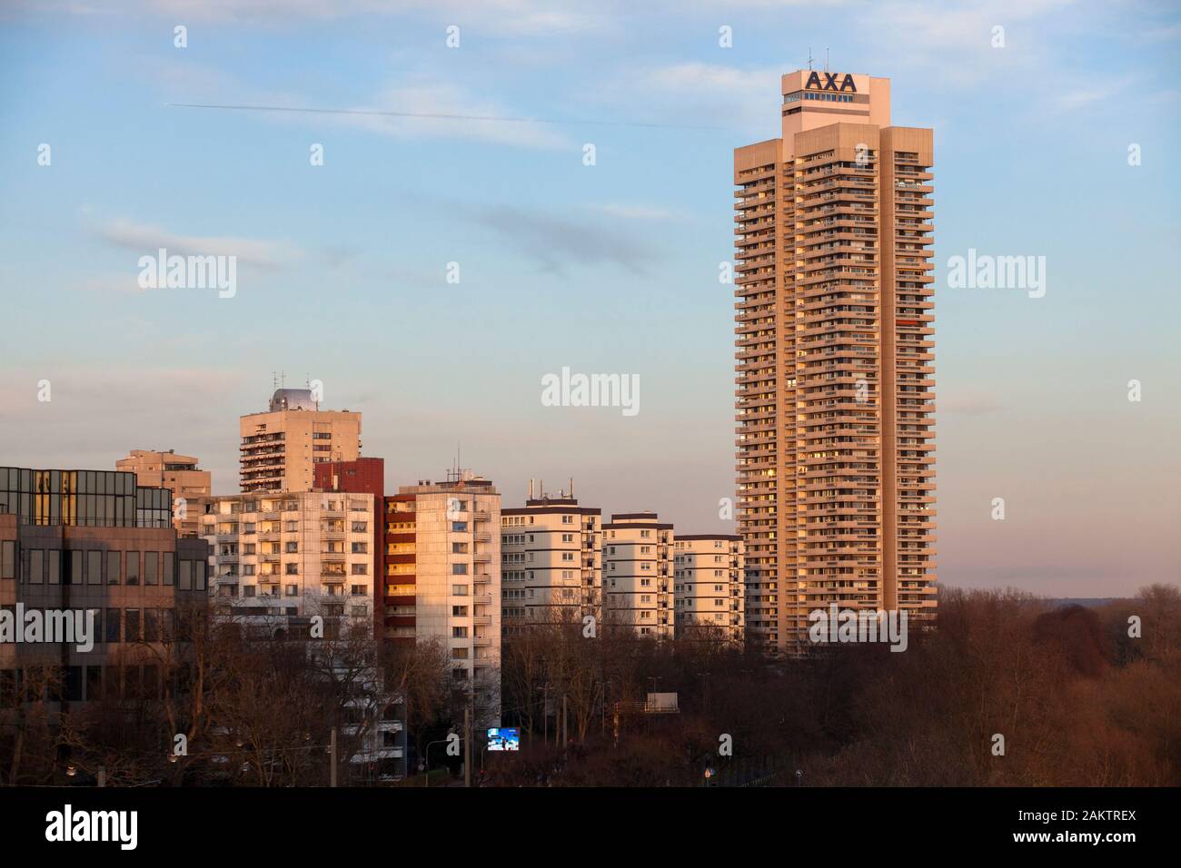 The Skyscraper Colonia House In The District Riehl River Rhine