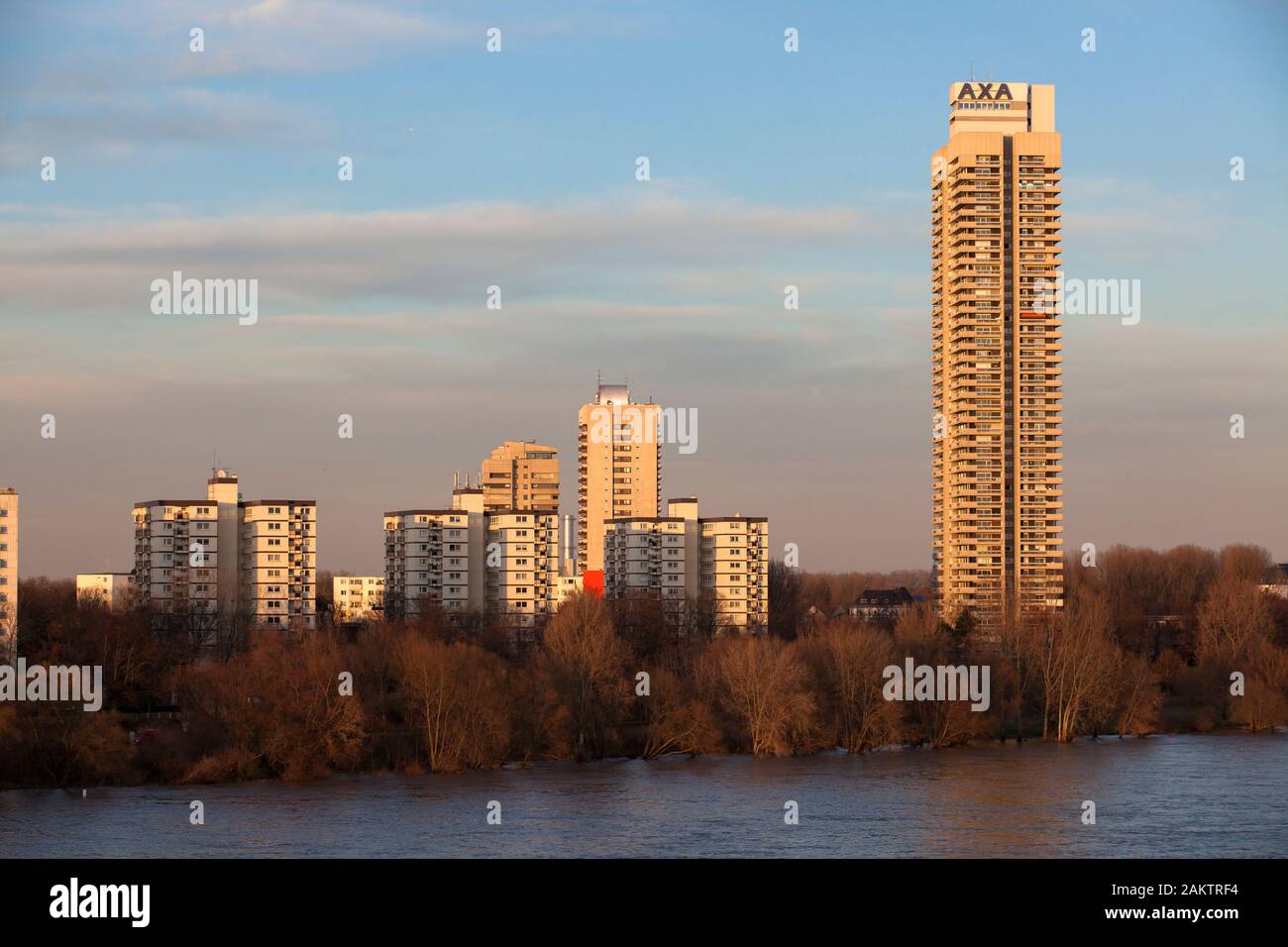The Skyscraper Colonia House In The District Riehl River Rhine