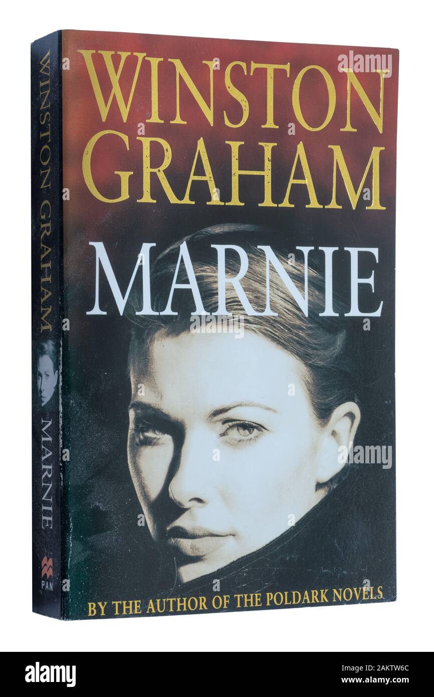 Marnie, novel by Winston Graham, originally published in 1961. Paperback book Stock Photo