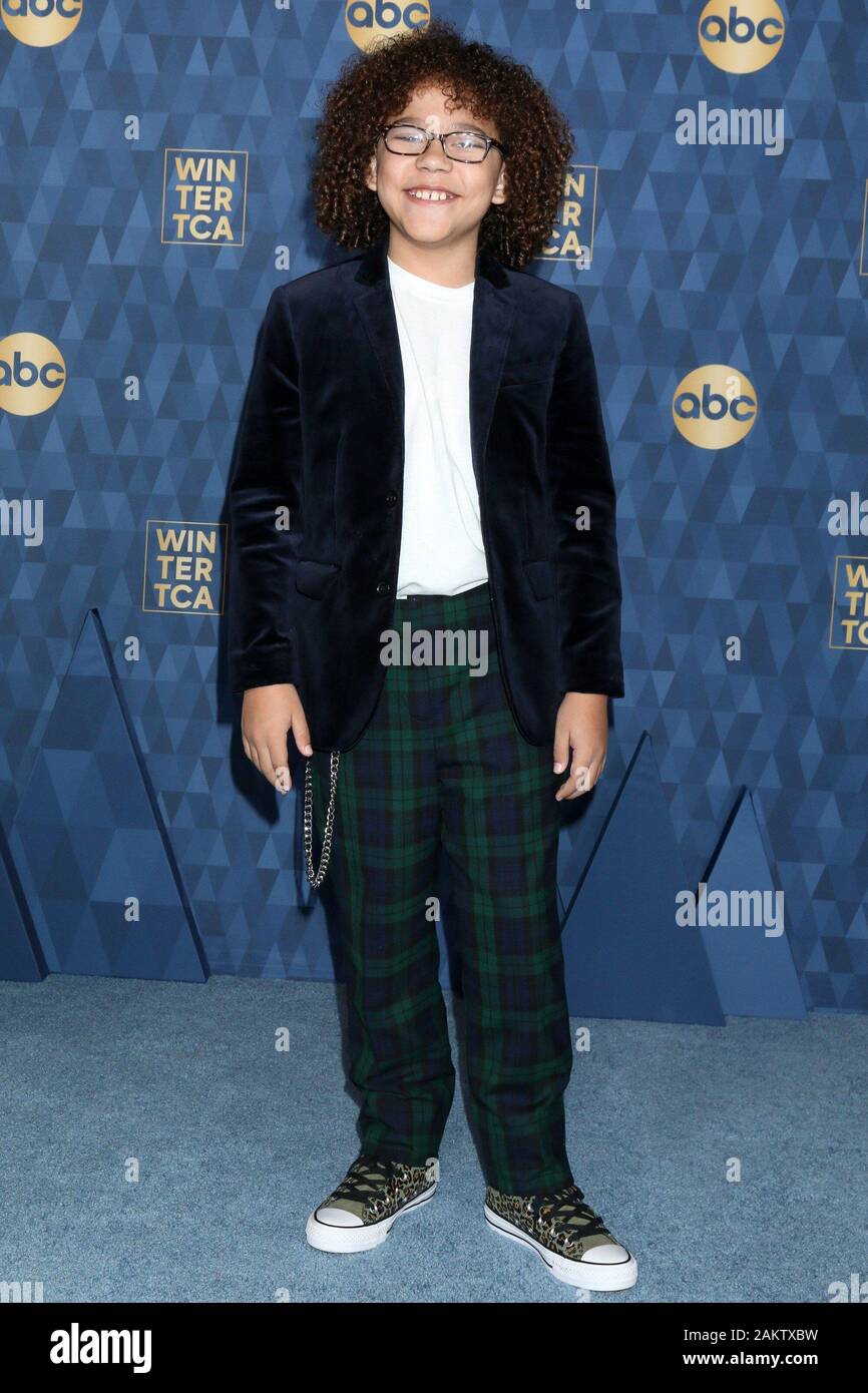 Pasadena, CA. 8th Jan, 2020. Ethan William Childress at arrivals for ABC Television Hosts TCA Winter Press Tour 2020 - Part 3, The Langham Huntington Hotel, Pasadena, CA January 8, 2020. Credit: Priscilla Grant/Everett Collection/Alamy Live News Stock Photo