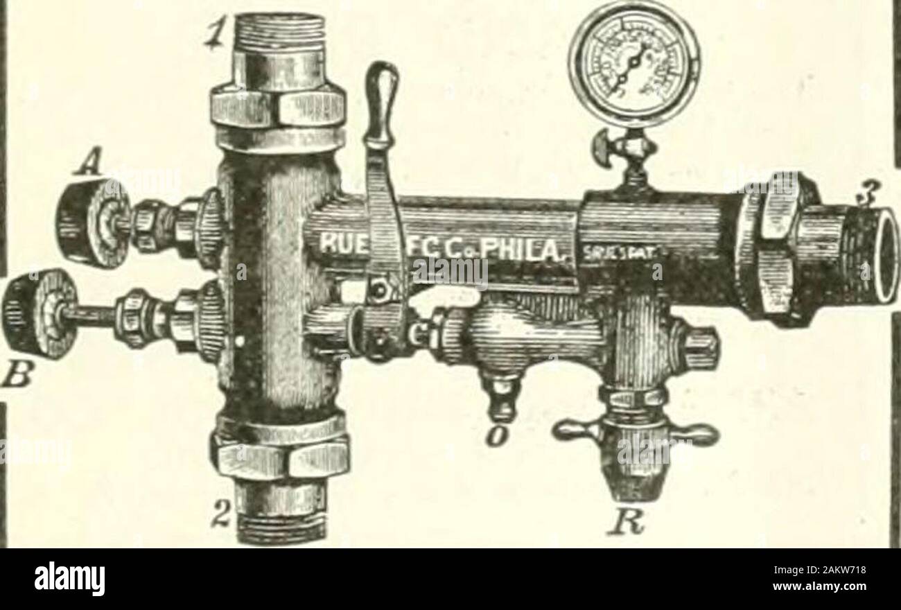 Railway and Locomotive Engineering . New &gt;ork or at the Chicago office.Peoples Gas building. GOLD CarHeating LightingCompany Manufacturers of ELECTRIC,STEAM ANDHOT WATERHEATINGAPPARATUS FOR RAILWAY CARS VENTILATORS FOR PASSENGER AND REFRIGER- ATOR CARS ACETYLENE SYSTEMOF CAR LIGHTING Send for circular of our combina-tion PRESSURE AND VAPORSYSTEM OF CAR HEATING,which system automatically main-tains about the same temperature inthe car regardless of the outsideweather conditions. Main Office, Whitehall Building 17 BATTERY PLACE NEW YORK Augll^t, 1916. RAILWAY AND LOCOMOTIVE ENGINEERING. 287 H Stock Photo