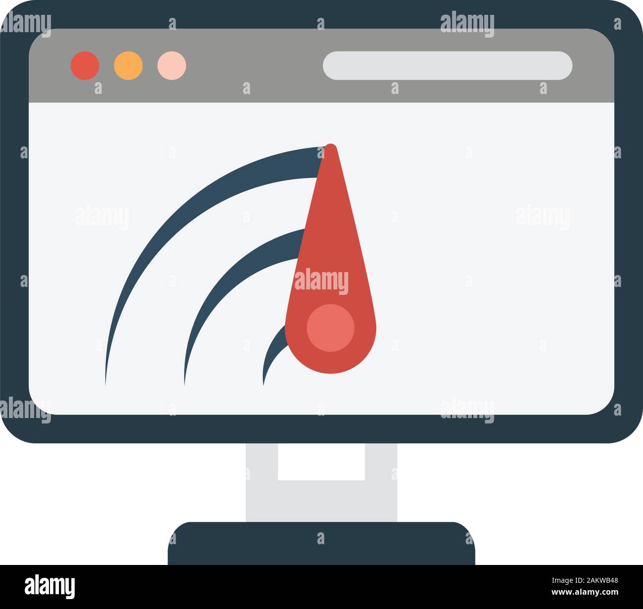 Server speed Stock Vector Images - Alamy