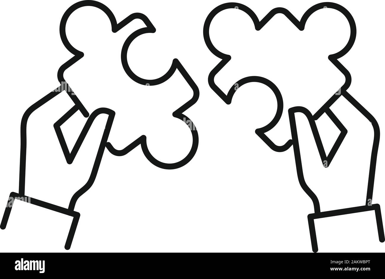 Page 4 Black White Jigsaw Puzzle Outline High Resolution Stock Photography And Images Alamy
