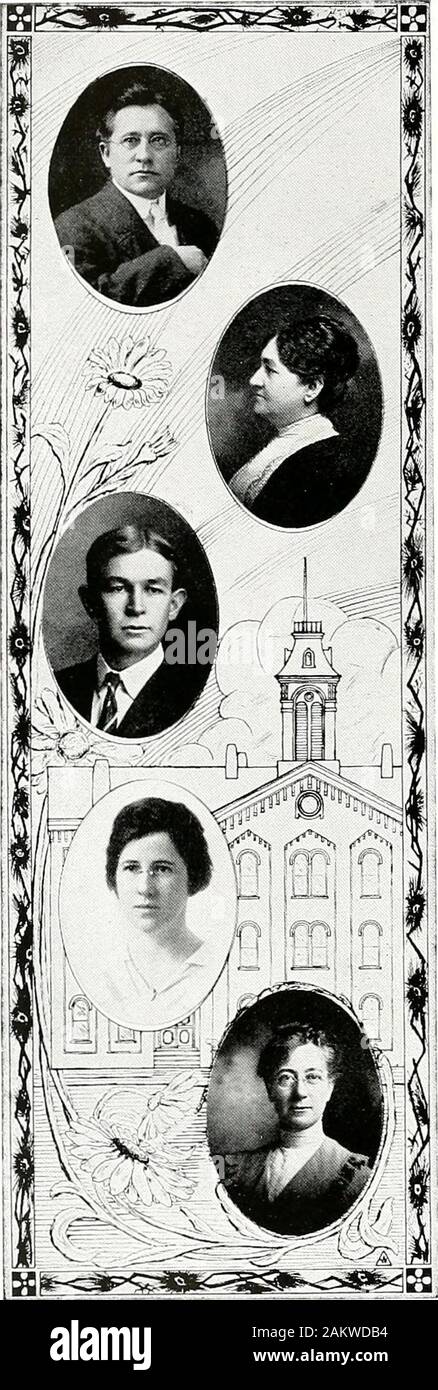 Chilhowean 1916 . FACULTYHorace Lee Ellis, M.A. Principal of the Preparatory Department, andProfessor of Education B.A. and M.A., Maryville College. Instructor inJonesboro (Tenn. &gt; High School, Maryville Col-lege Preparatory Department, Sweetwater(Tenn.) College, Joseph W. Allen College(Tenn.); Principal of Roane County (Tenn.)High School; Professor of Latin, Carson andNewman College. Dean of Carson and NewmanCollege. 1909-1912. Member East Tennessee Edu-cational Association, and Conference for Educa-tion and Industry in the South. Present posi-tion since 1914. Mary Ellen Caldwell, B.A. Dea Stock Photo