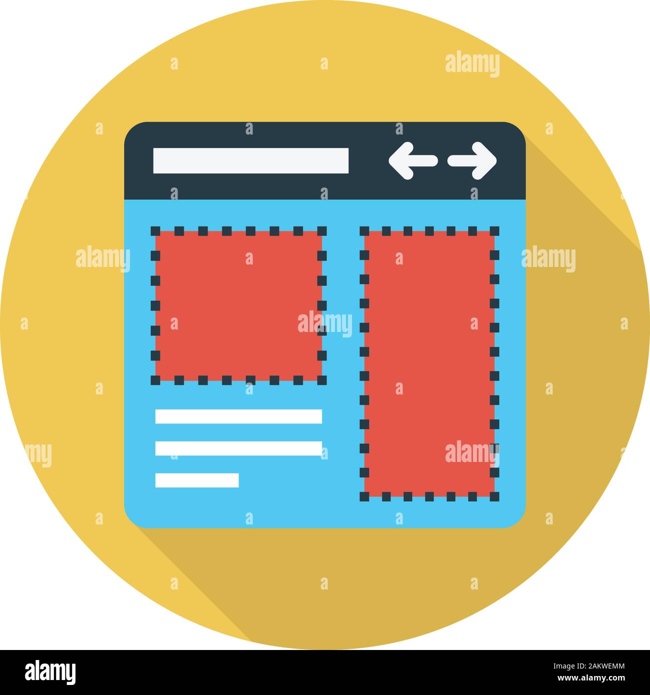 browser Stock Vector