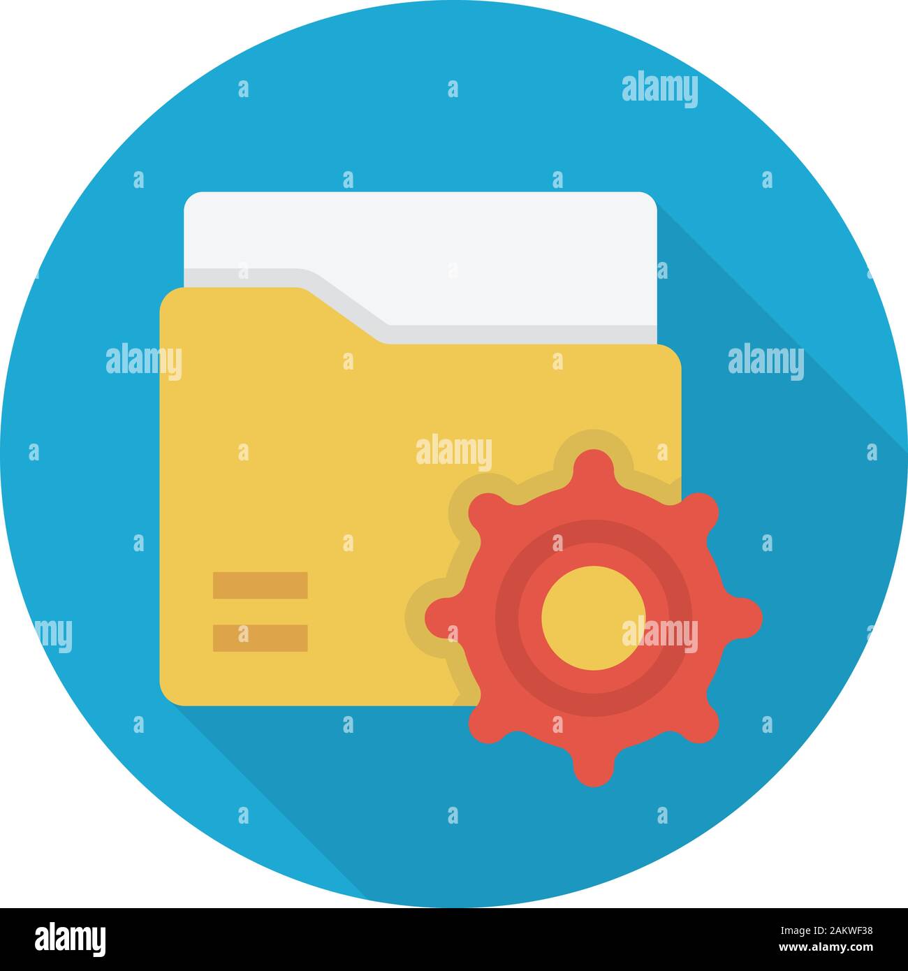 File setting Stock Vector Images - Alamy
