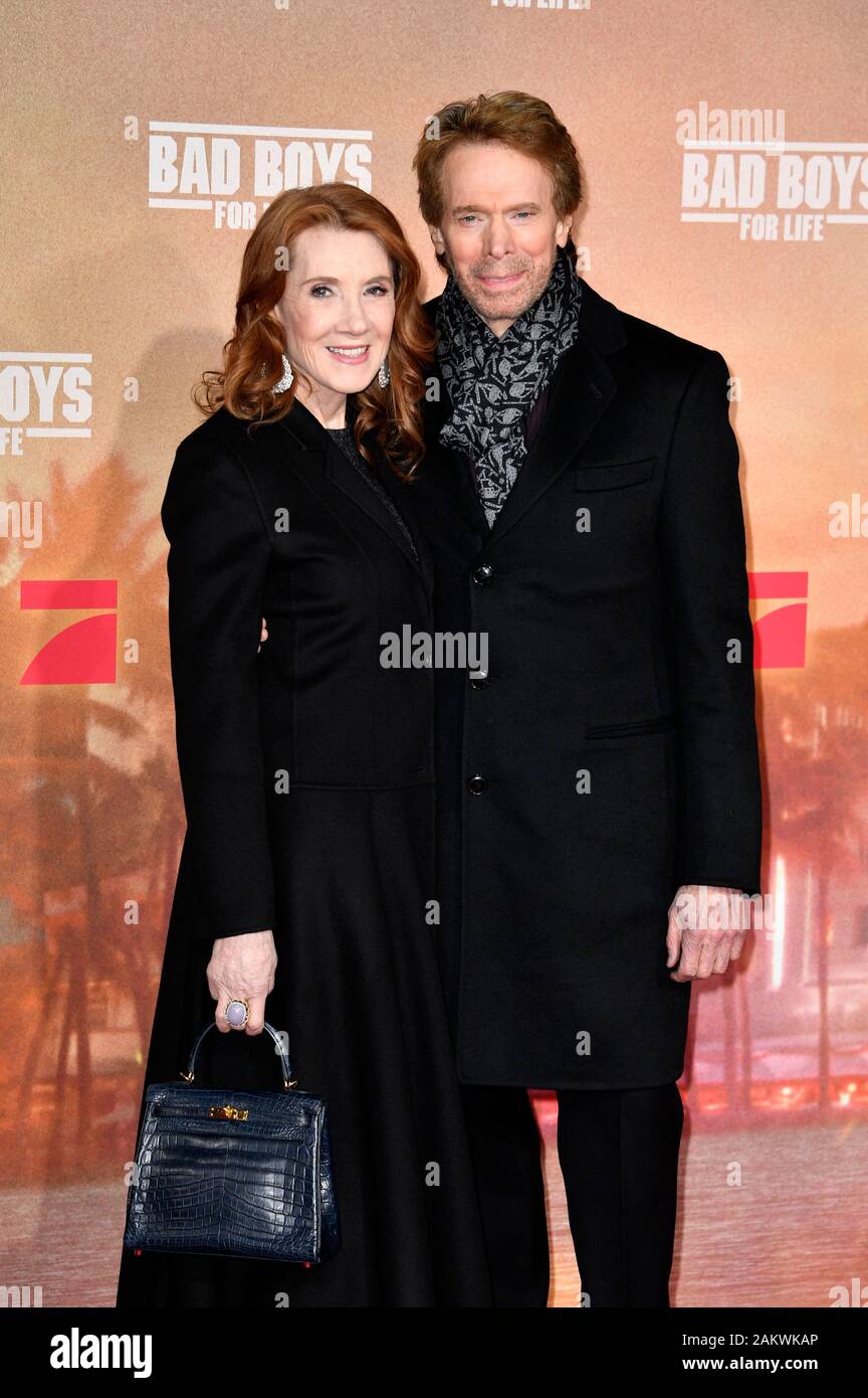 Jerry Bruckheimer and his wife Linda Bruckheimer attending the 'Bad Boys For Life' premiere at Zoo Palast on January 7, 2020 in Berlin, Germany. Stock Photo