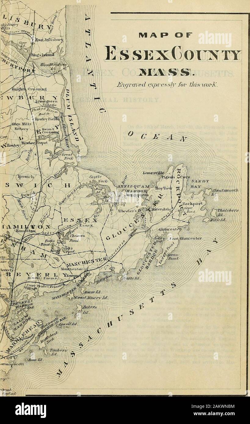 History Of Essex County Massachusetts With Biographical Sketches Of Many Of Its Pioneers And