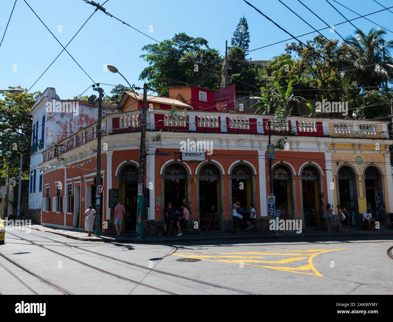 Portella Restaurant, Santa Teresa, Rio de Janeiro, Brazil Stock Photo -  Alamy