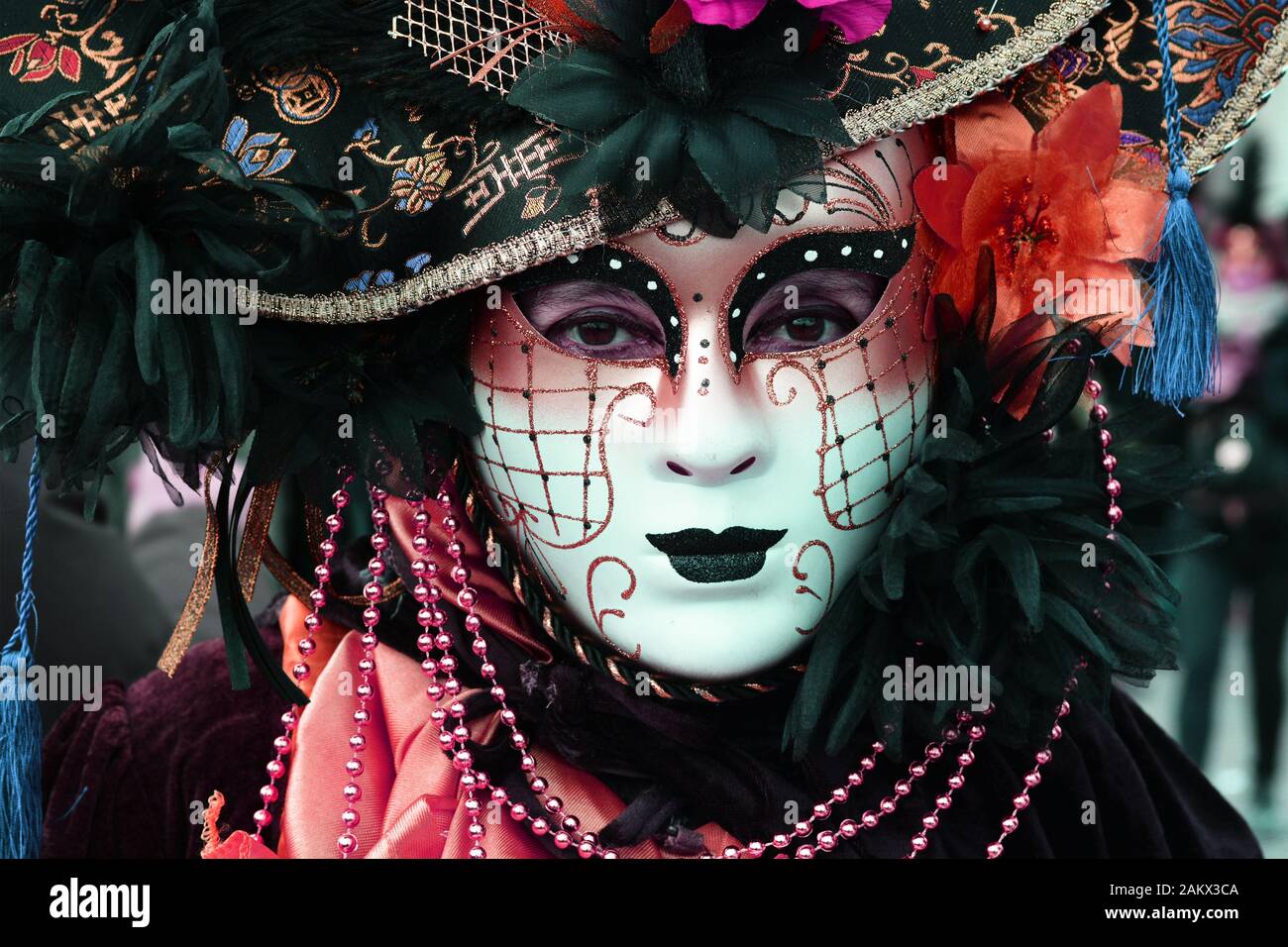 elegant carnival costumes Stock Photo - Alamy