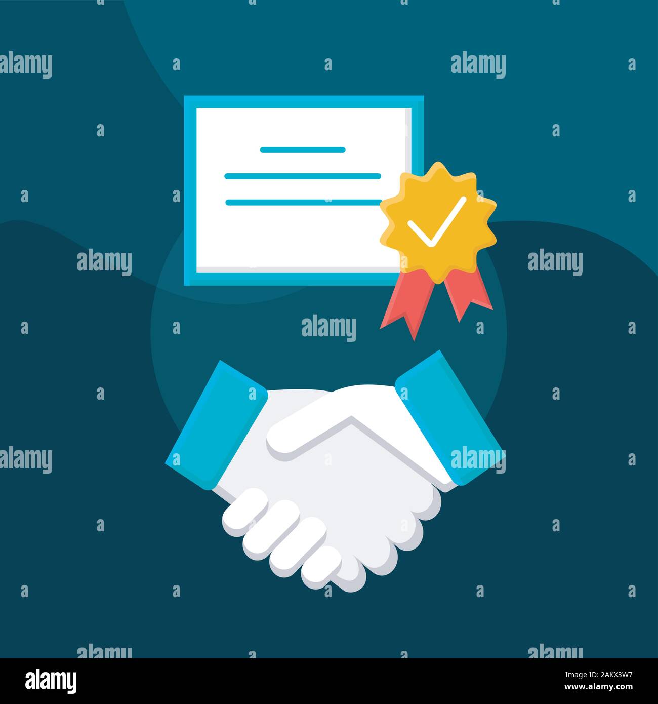 Premium Vector  3d cartoon handshake isolated on blue background business  concept of partnership cooperation successful deal hand shake symbol vector  3d illustration