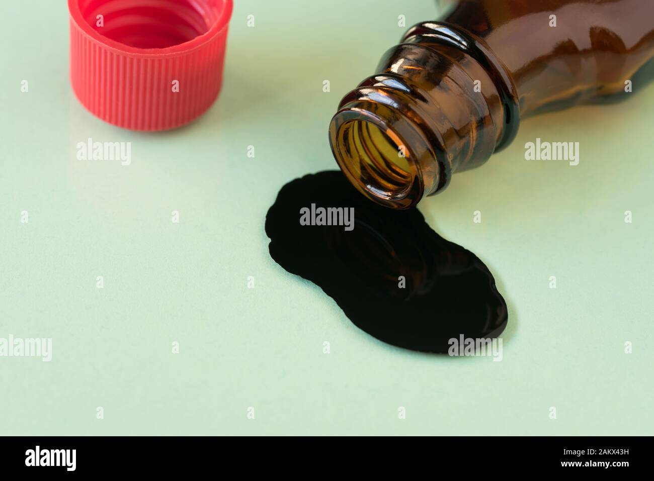 Black Food Coloring Stock Photo - Alamy
