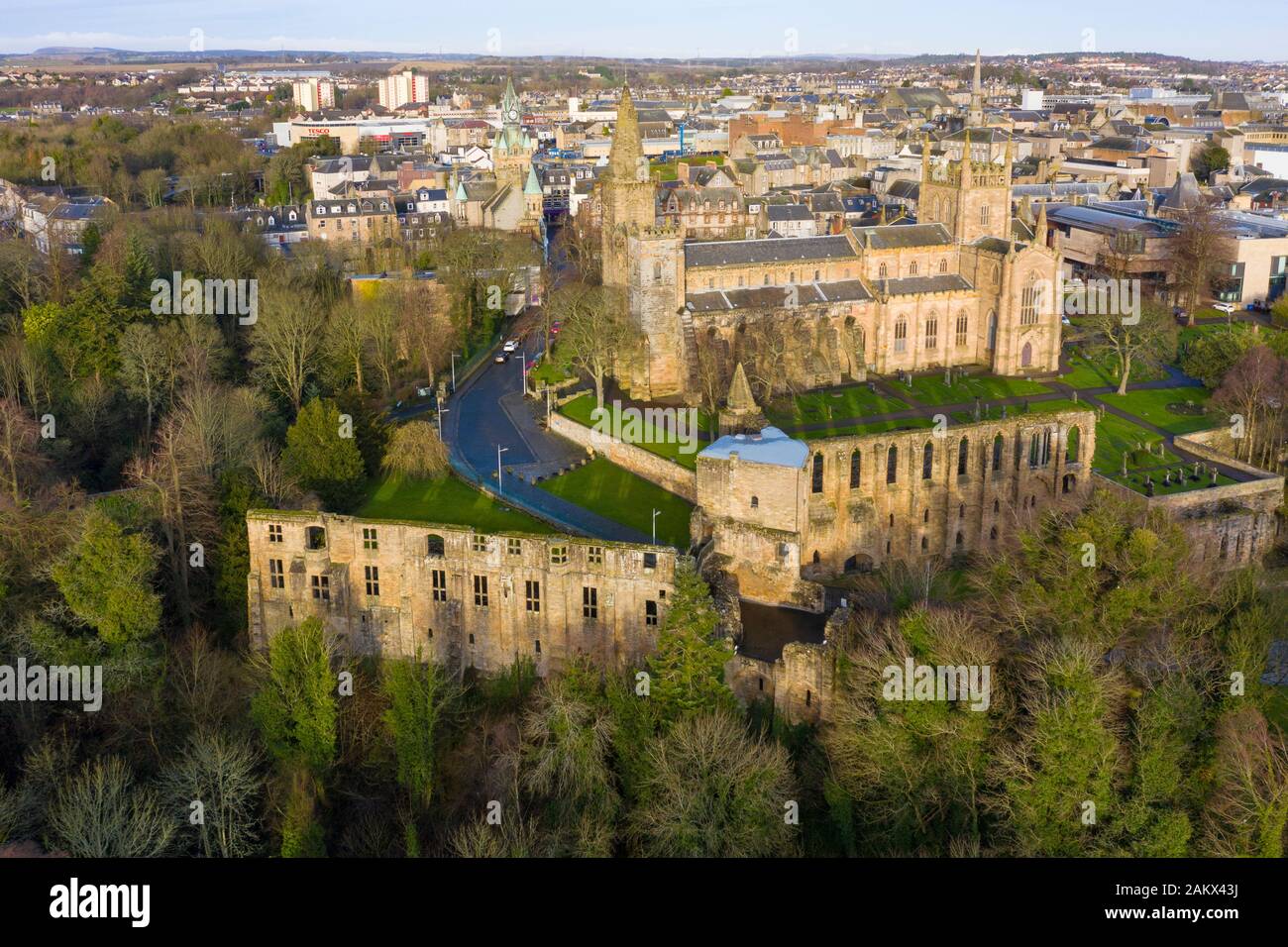 Abbey Church Dunfermline High Resolution Stock Photography and Images