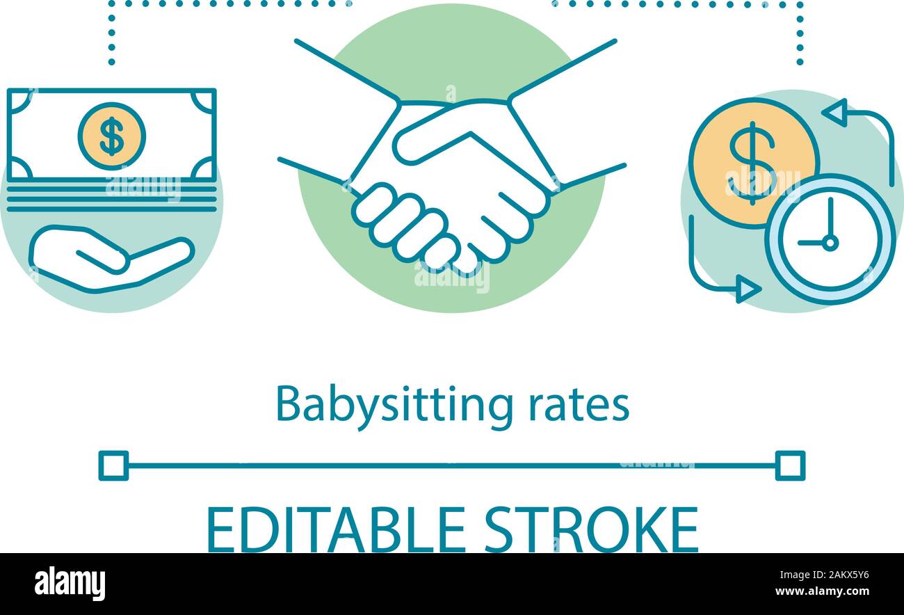 Hourly rate Stock Vector Images Alamy