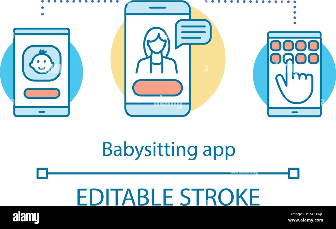 Childminding Stock Vector Images Alamy