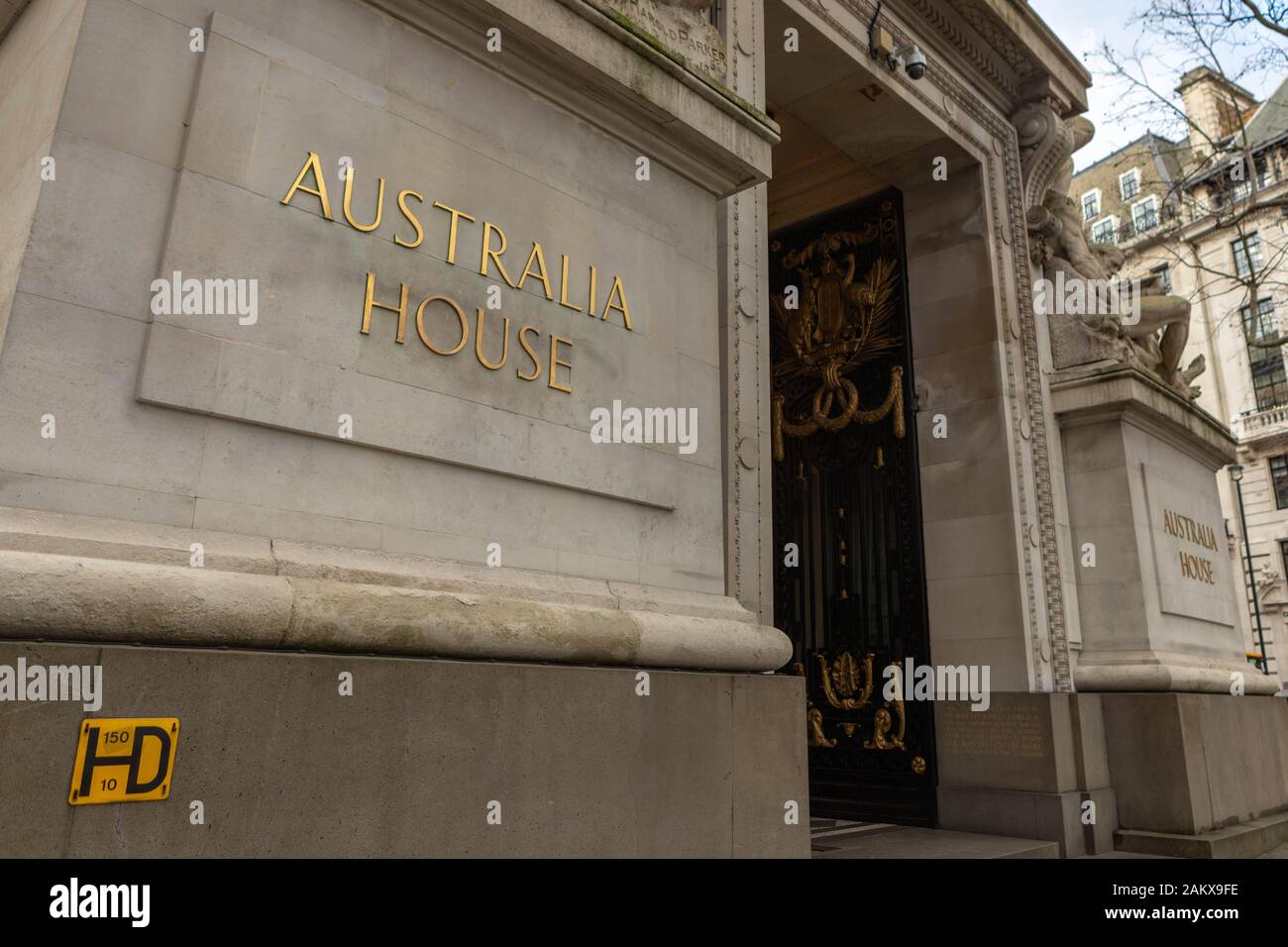 Australia House, Strand, London, UK Stock Photo