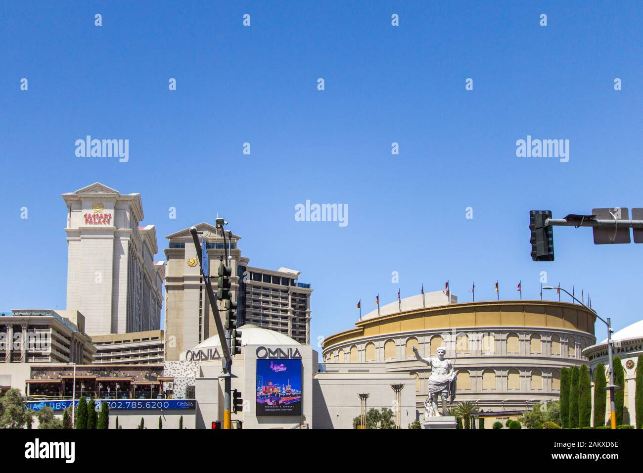 Caesars palace las vegas pool hi-res stock photography and images - Alamy