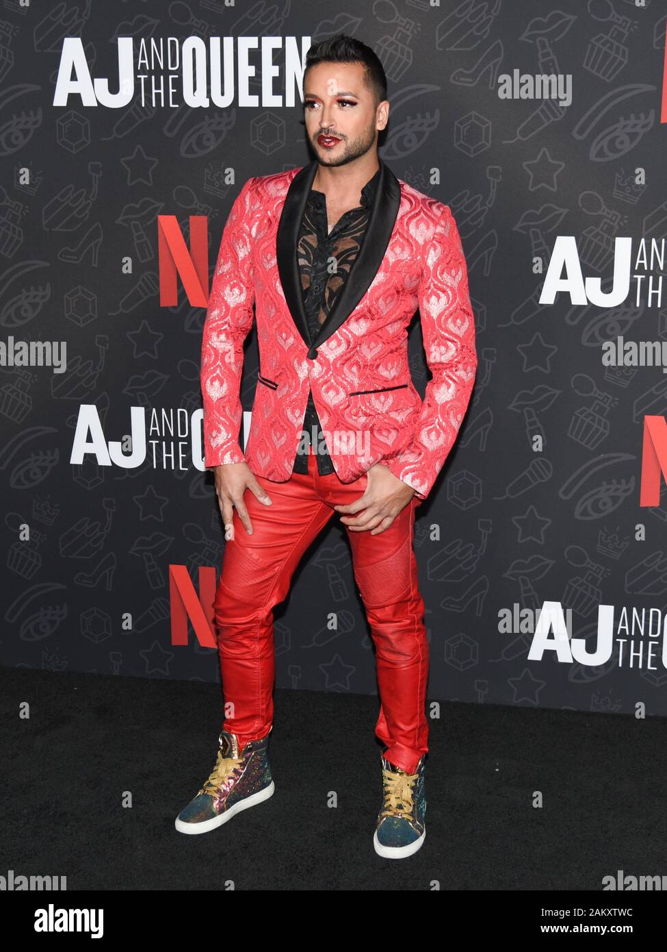 January 9, 2020, Hollywood, CA, USA: Jai Rodriguez attends Netflix's ...