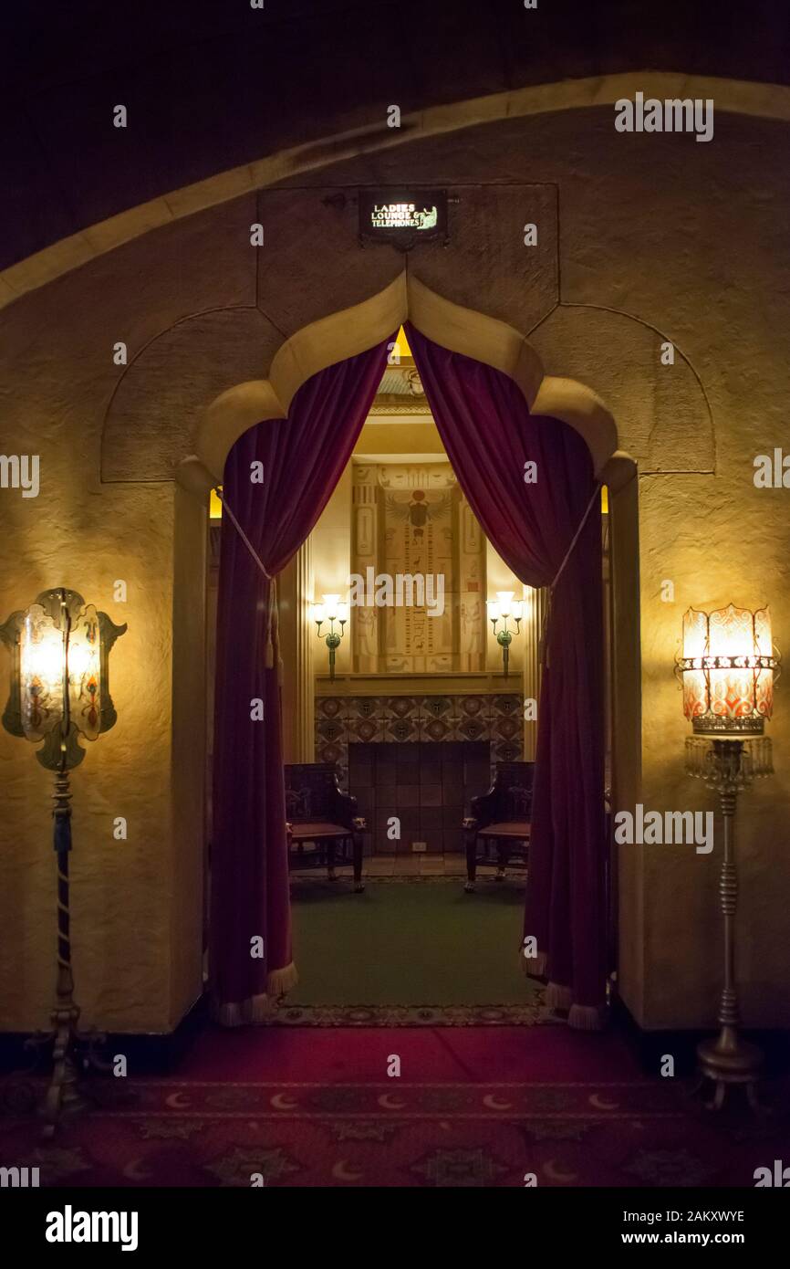 Luxury entrance to the Ladies Lounge in the Fox Theater, Midtown