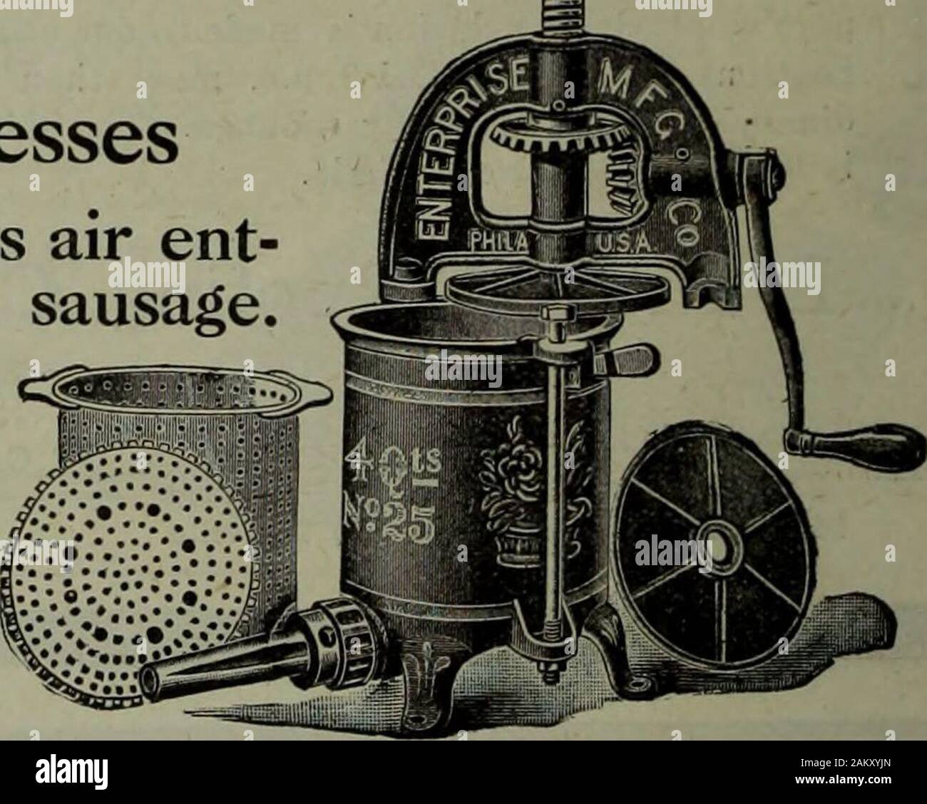 Sausage stuffer montreal deals