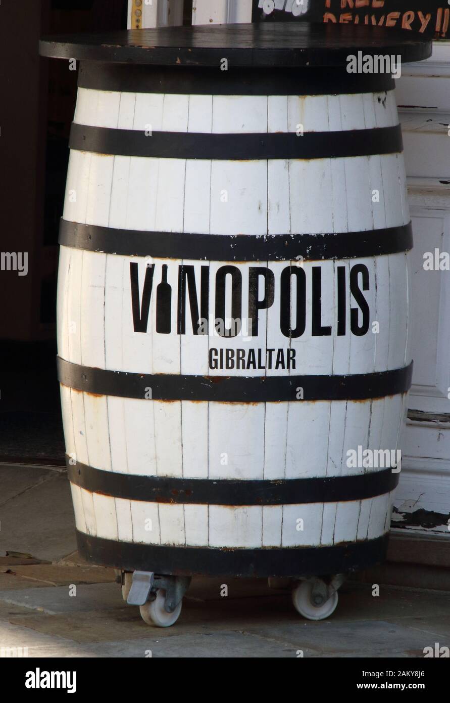 Vinopolis store in Main Street the one kilometre strip of shopping