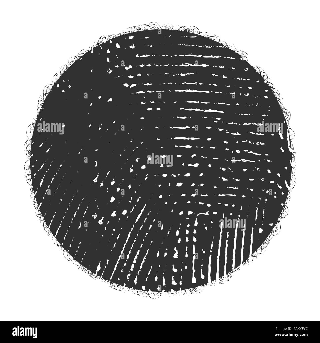 Download Grunge Stamp Mockup Of Distressed Overlay Circle Mark Texture For Your Design Icon Logo Badge Label Or Insignia Artistic Round Template Eps10 Vec Stock Vector Image Art Alamy