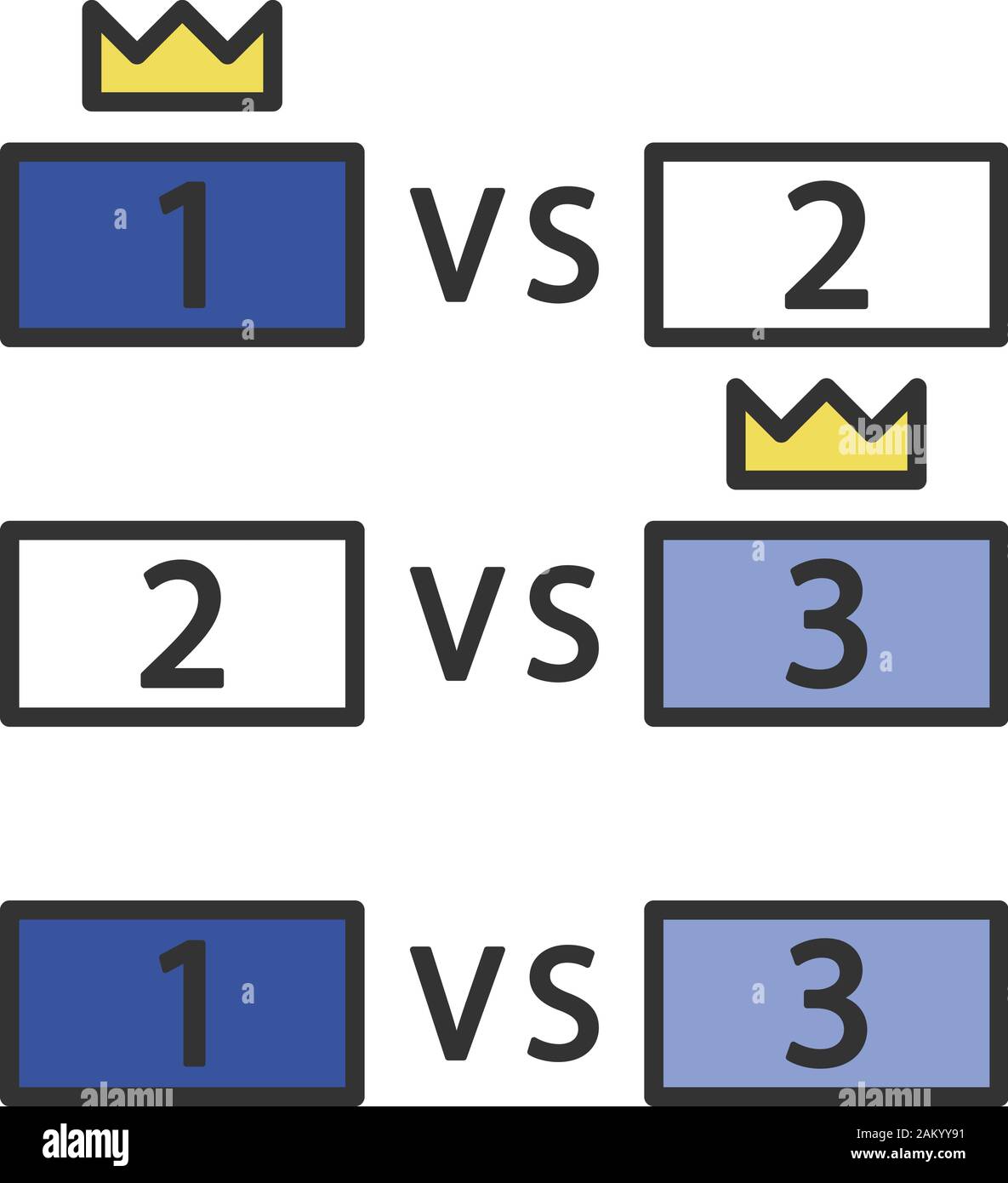 Esports Tournament Color Icon Team Playing Game Cyber