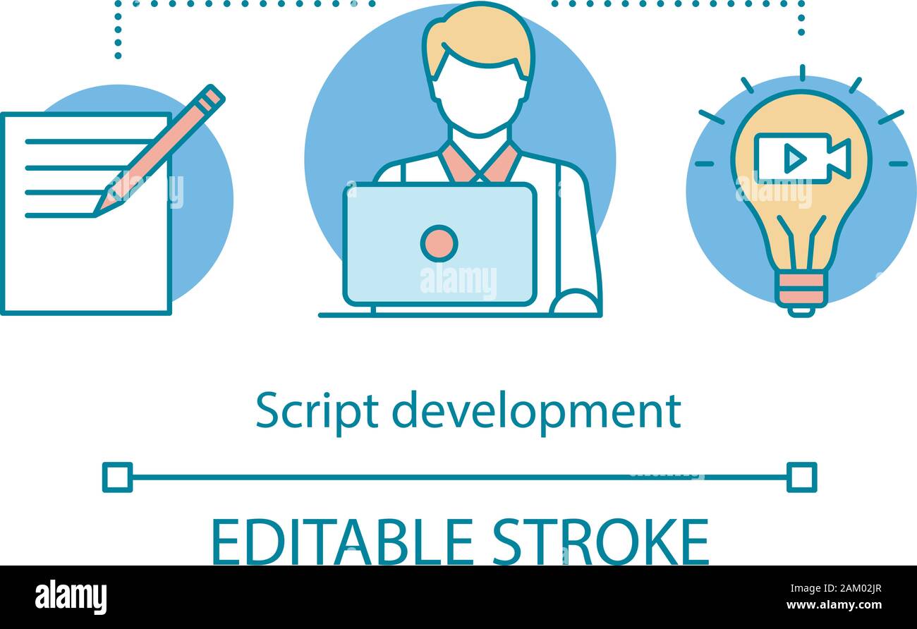 Pre production filmmaking Stock Vector Images Alamy