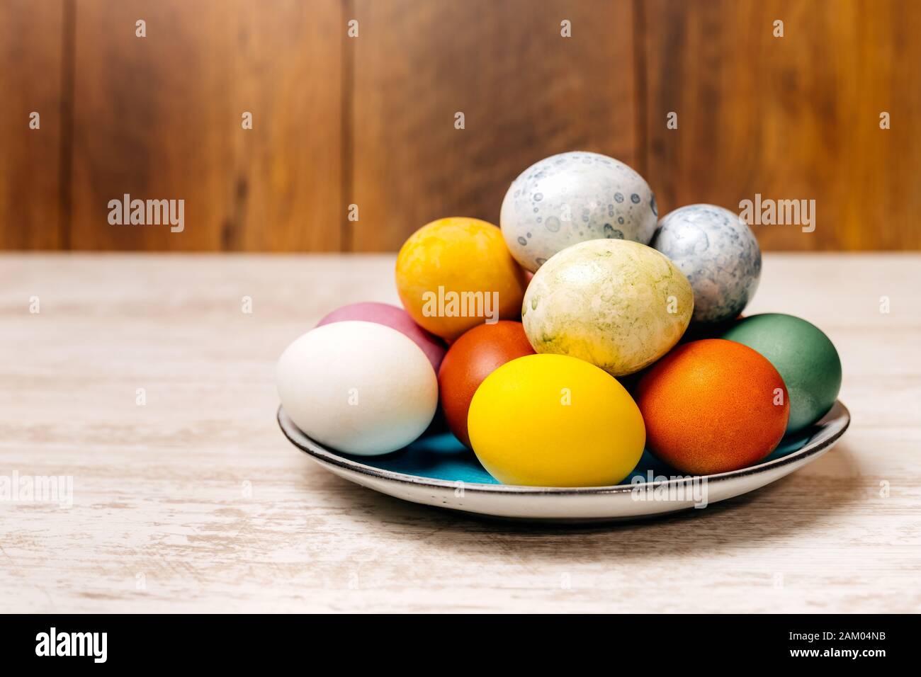 easter egg plate