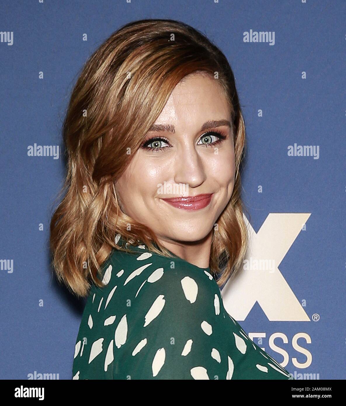 Pasadena, CA - January 09, 2020: Taylor Misiak of 'Dave' attends the FX