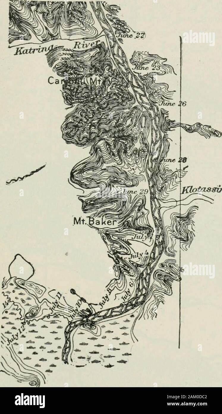 Topographic Surveying Including Geographic Exploratory And Military Mapping With Hints On Camping Emergency Surgery And Photography Fig 23 Field Plaxe Takle Sheet Exploratory Route Survey Alaska W J Peters Topographer Scale I To Iso Ooo