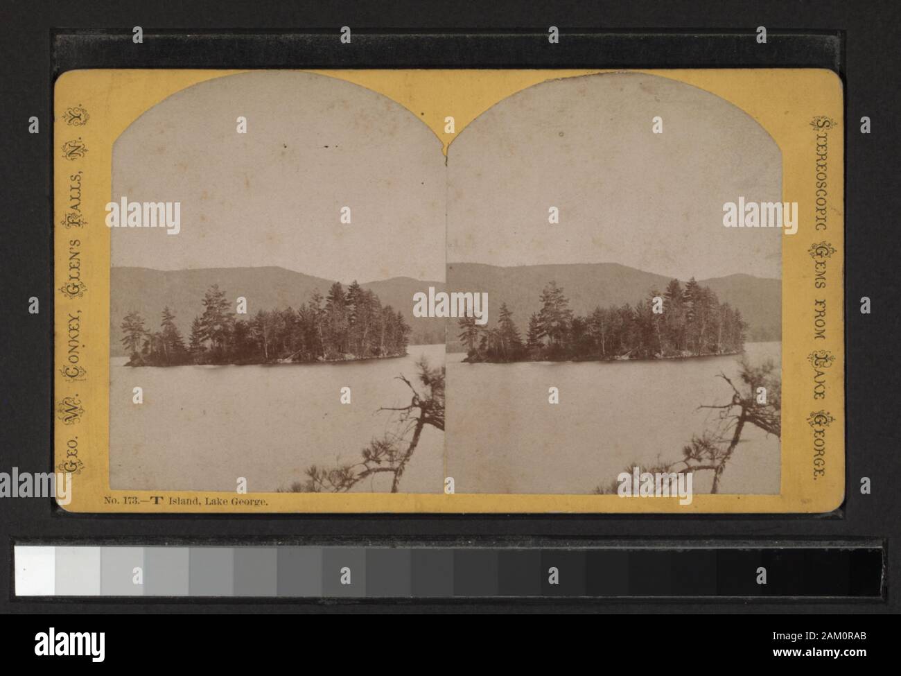 T Ie Tea Island Lake George Title Devised By Cataloger Views