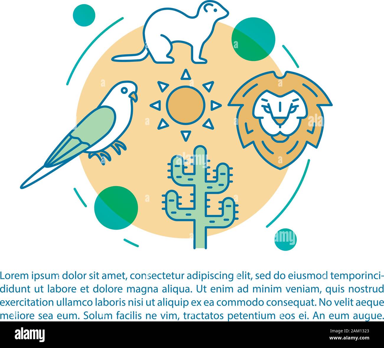 Flora and fauna magazine Stock Vector Images - Alamy