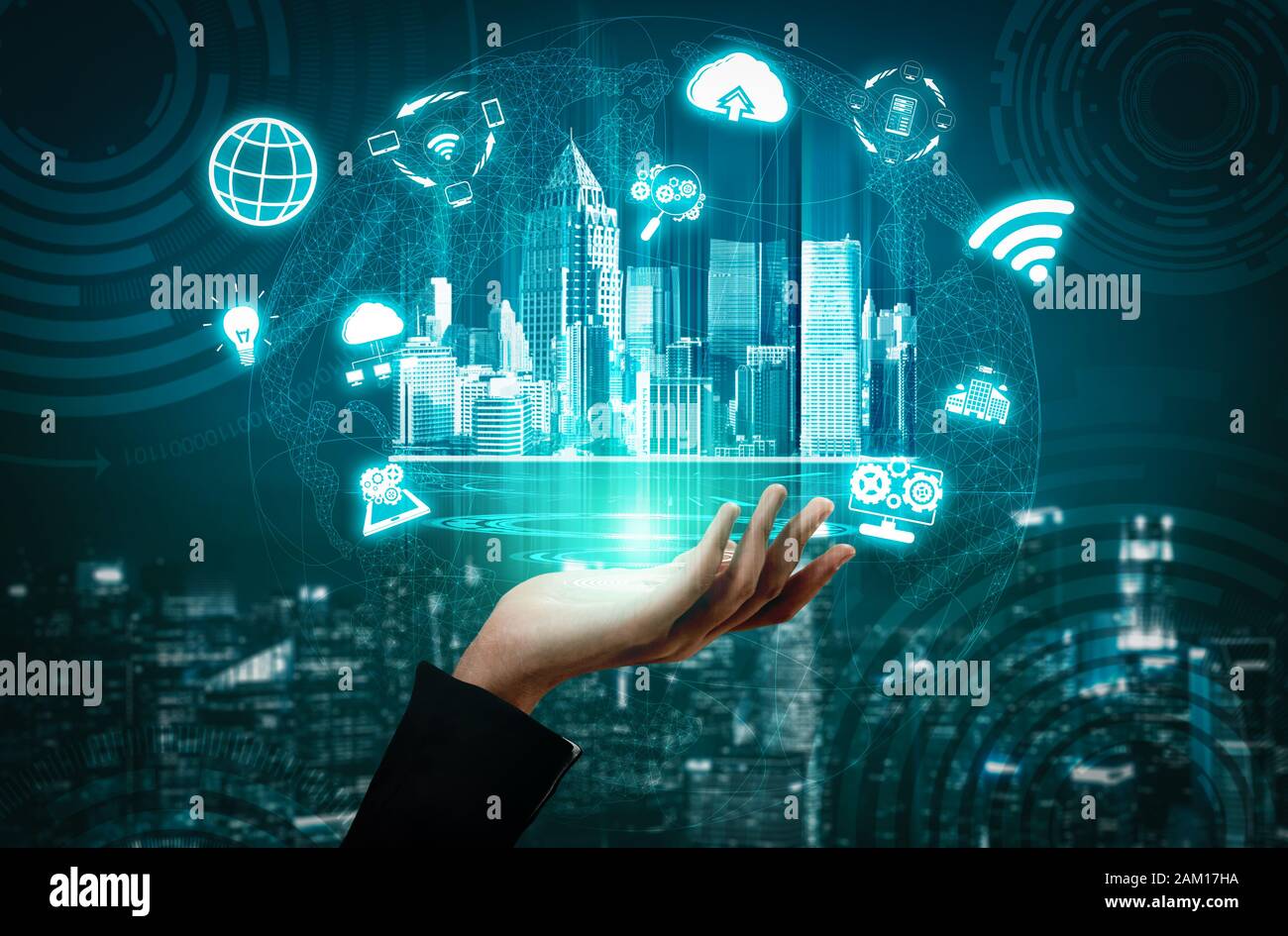 Innovation Technology For Business Finance Concept Modern Graphic Interface Showing Symbol Of Innovative Ideas Thinking Research And Development Stu Stock Photo Alamy