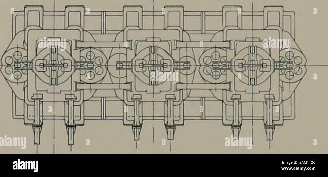 Diesel engines for land and marine work Stock Photo Alamy