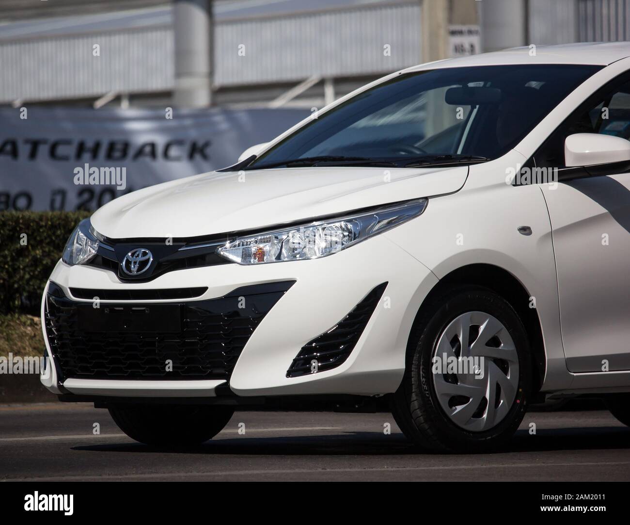 Chiangmai Thailand December 2 2019 New Private Car Toyota