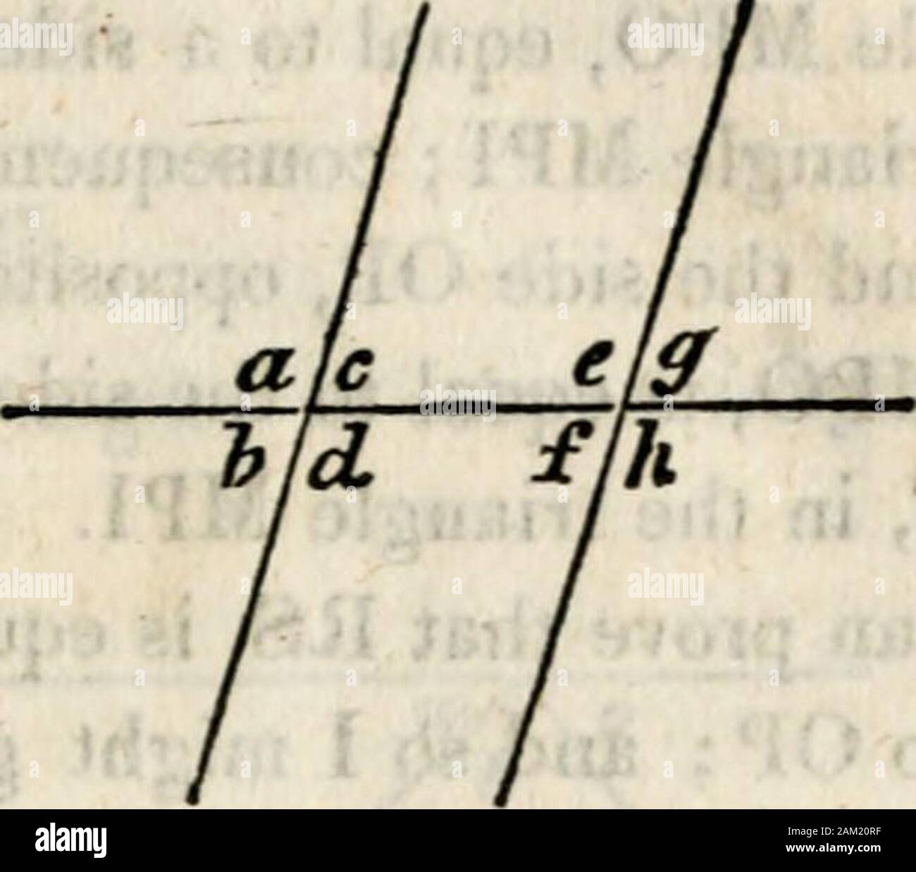 An Elementary Treatise On Geometry Simplified For Beginners Not Versed In Algebra Line Npat Equal Angles With Ef And Which Will Then Also Makethe Alternate Angles Nbh Bhf And Pbh