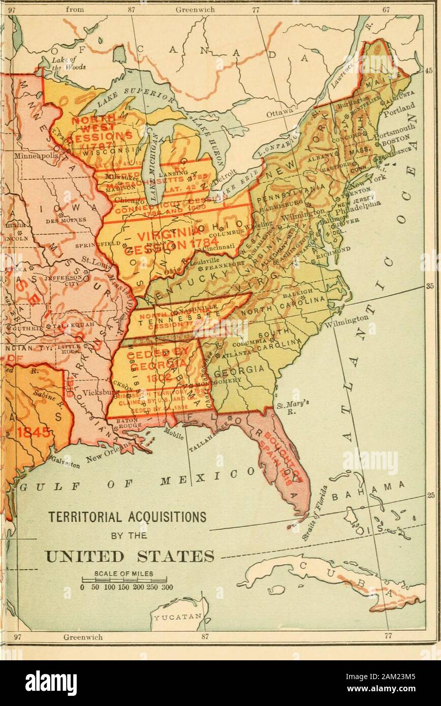 History of the United States . 3^0 Stock Photo - Alamy