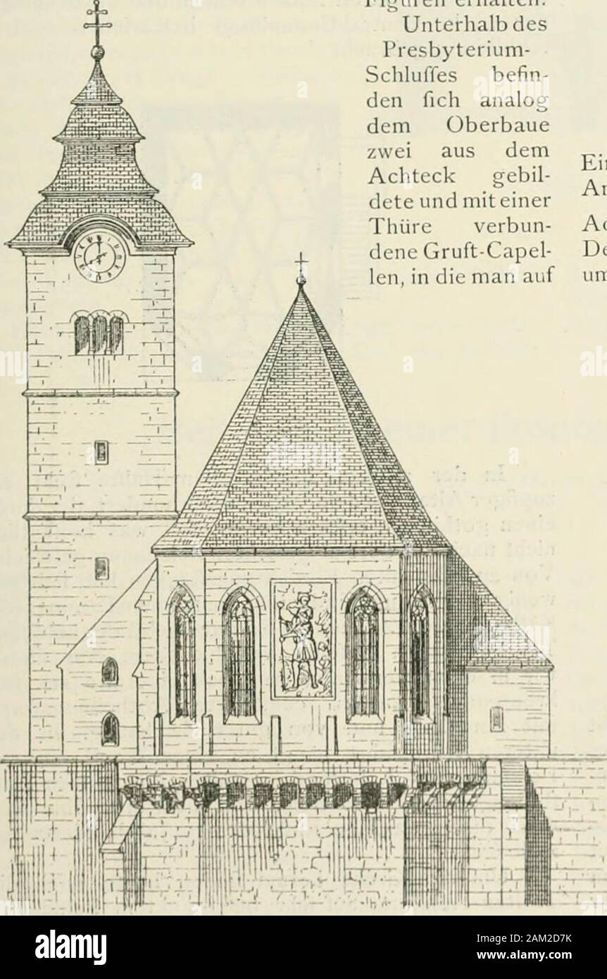 Mittheilungen der K.KCentral-Commission zur Erforschung und Erhaltung der Kunst- und Historischen Denkmale . ^^JJÜiiiil -^^1^ ? - ^ i+i4-i-1111 n rr der inStiege dem fpategelangt, u I- r angebauten Räume 1/ beginnendennter welchen Capellen Grüfte liegen. Fig. 7. Einzug der Heiligen in das Himmelreich darftellend. An dei- Predella fleht folgende Infchrift: Ad lYIajorem Dei Optimi Maximi Gloriam Santissimac Deiparae Virginis Mariae De Monte Carmelo Omni- umque Santorum Honorem Hoc Altare ad Sacrifican- dam et Orandamque Liberationem omnium Fide- lium Dcfun6lorum, et in Purgatorio adhuc Luen- tiu Stock Photo